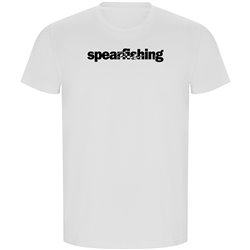 T Shirt ECO Speervissen Word Spearfishing Korte Mowen Man