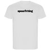 T Shirt ECO Spearfishing Word Spearfishing Short Sleeves Man