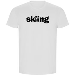 Camiseta ECO Esqui Word Skiing Manga Corta Hombre