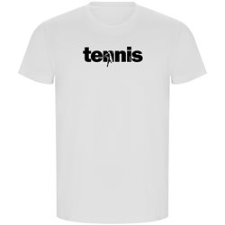 T Shirt ECO Tennis Word Tennis Manche Courte Homme