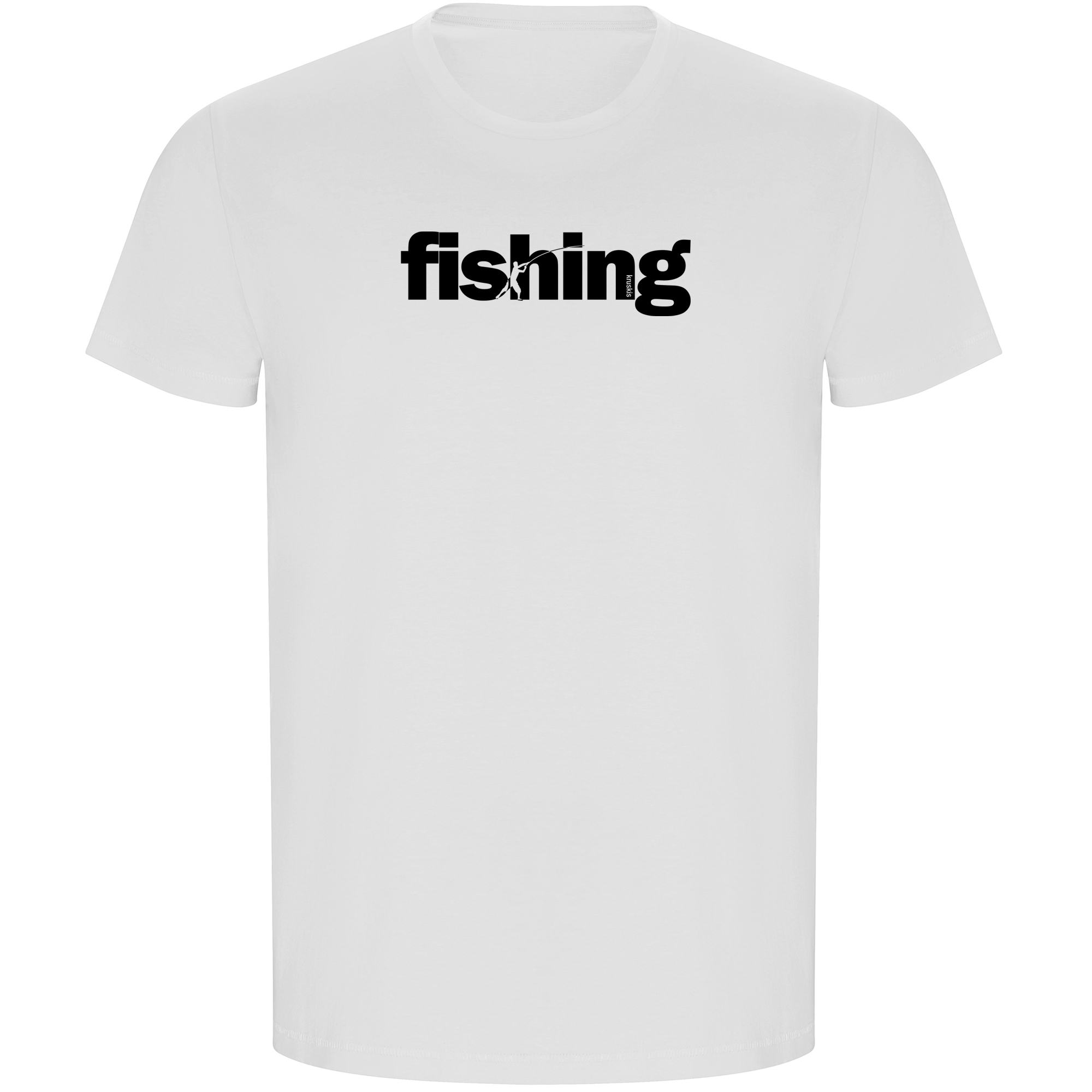 T Shirt ECO Pesca Word Fishing Manica Corta Uomo