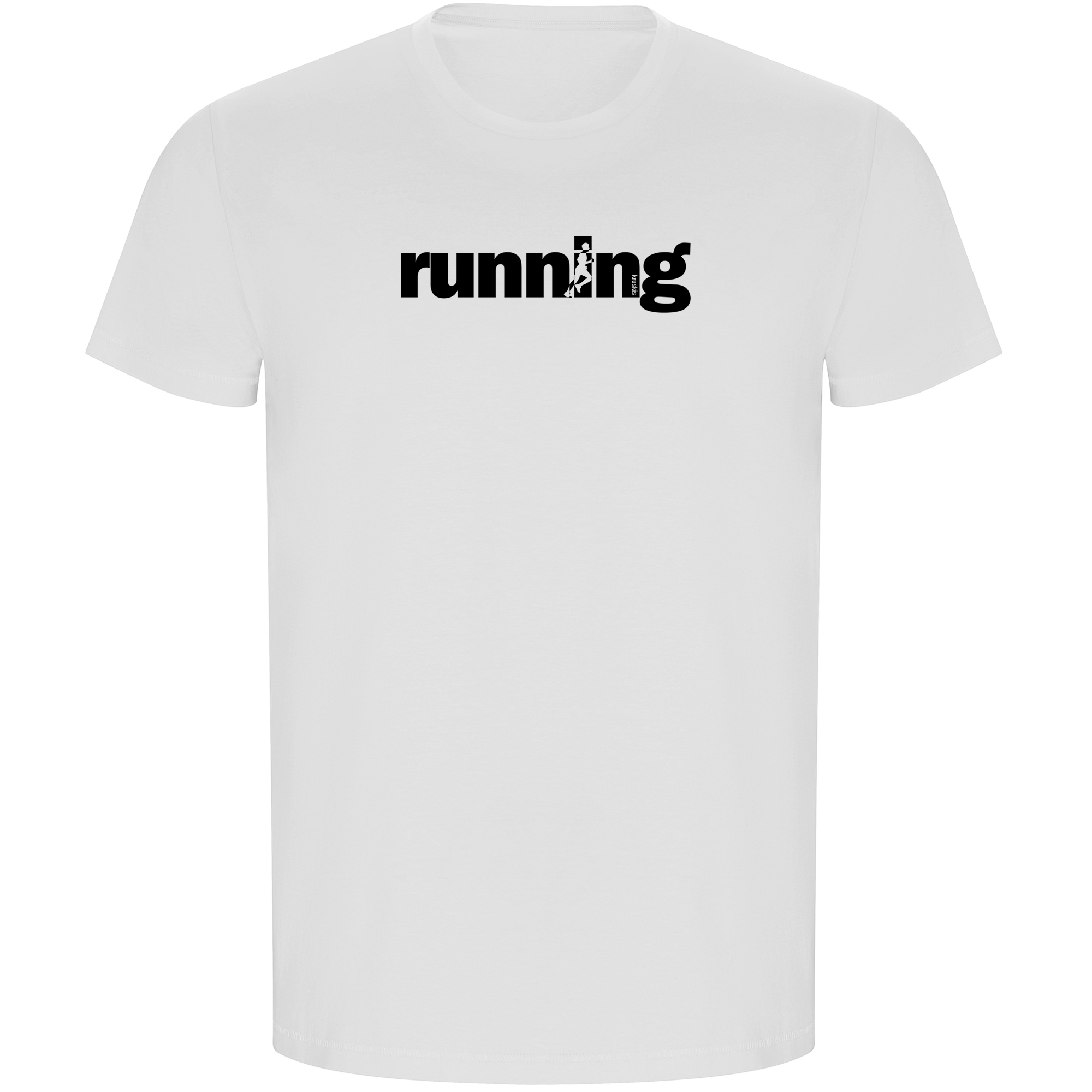 T Shirt ECO Rennen Word Running Korte Mowen Man