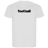T Shirt ECO Football Word Football Manche Courte Homme