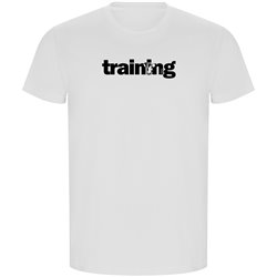 T Shirt ECO Fitnessstudio Word Training Kurzarm Mann