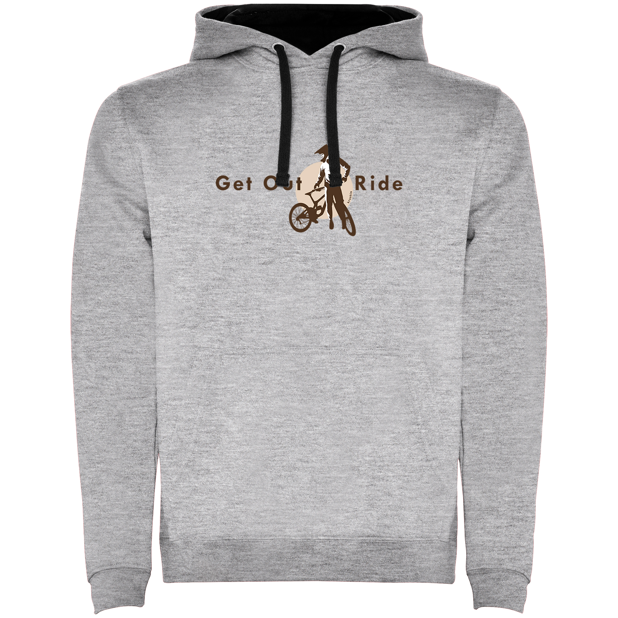 Kapuzenpullover MTB Get Out and Ride Unisex