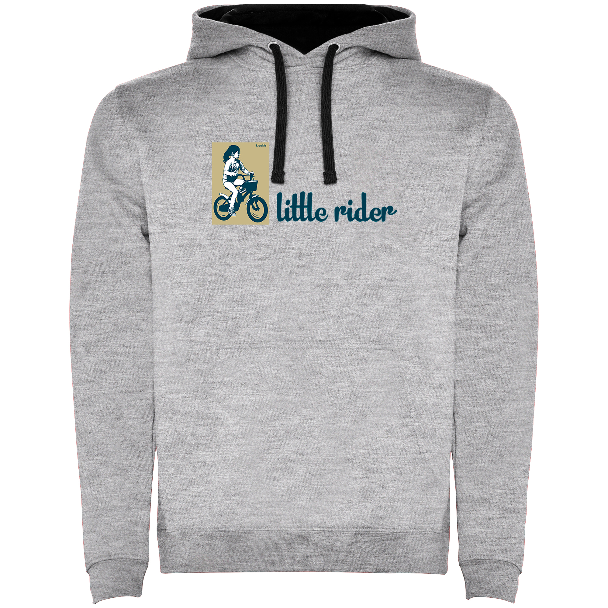 Kapuzenpullover Radfahren Little Rider Unisex