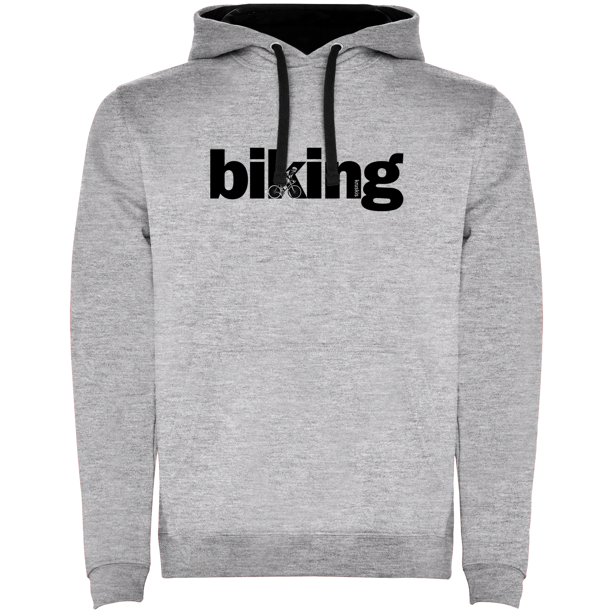Hoodie Cycling Word Biking Unisex