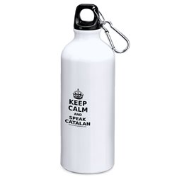 Flaska 800 ml Katalonien Keep Calm and Speak Catalan