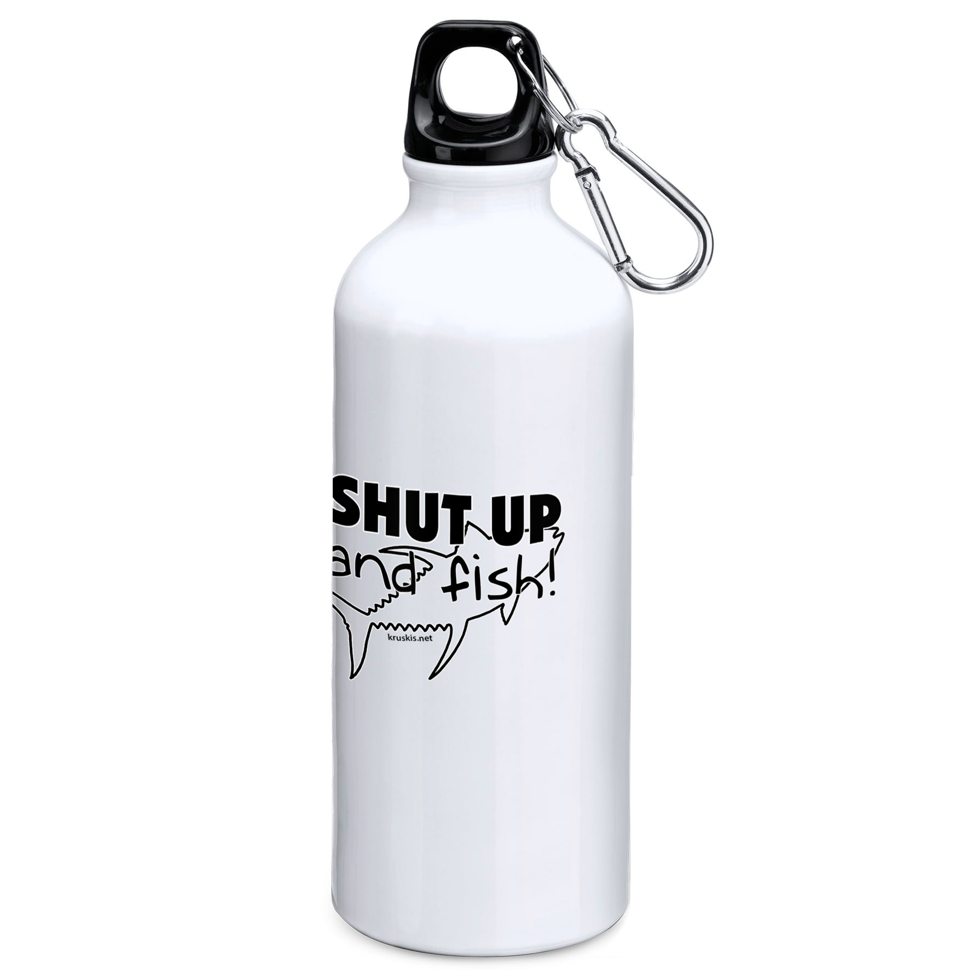 Bouteille 800 ml Peche Shut up and Fish