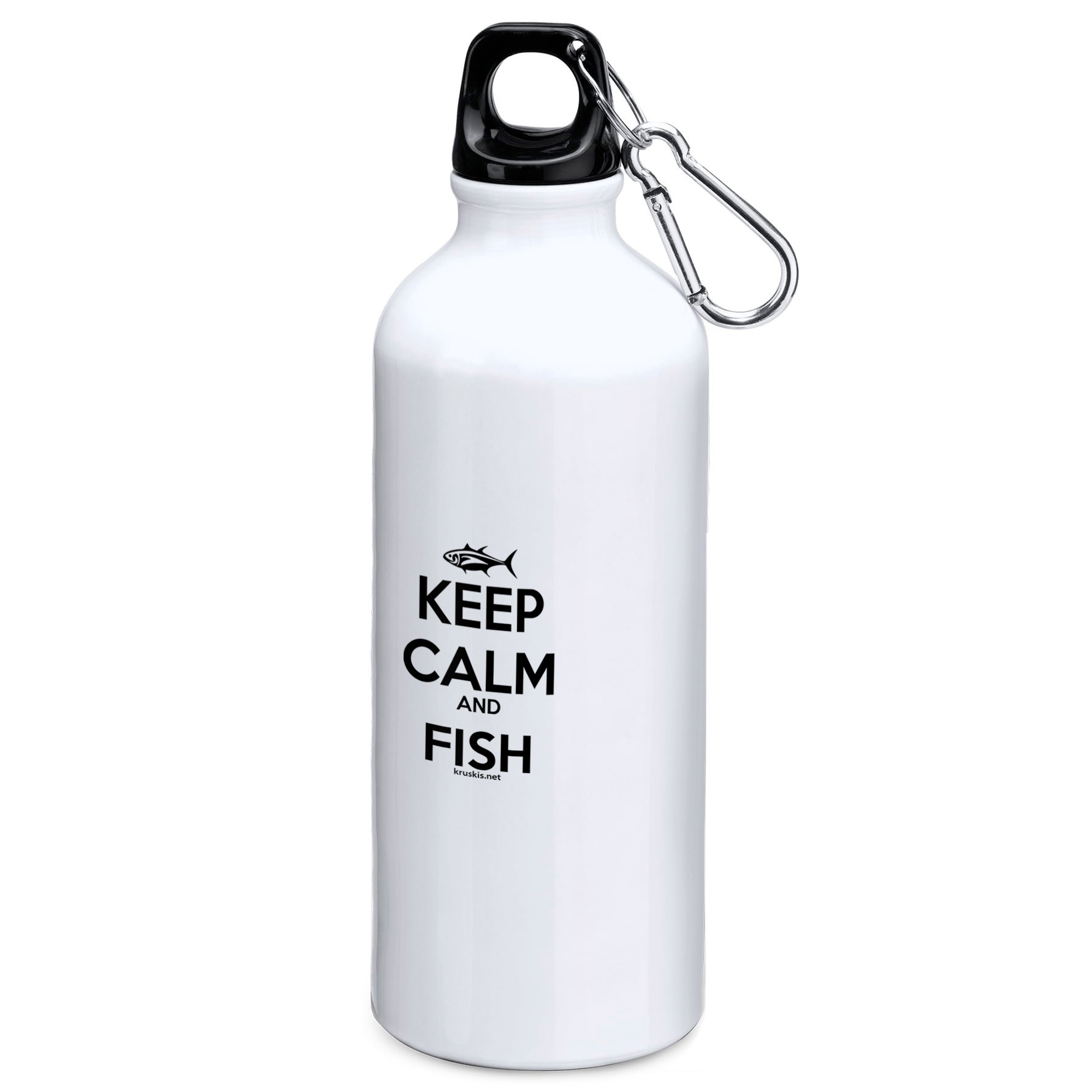 Flaska 800 ml Fiske Keep Calm and Fish