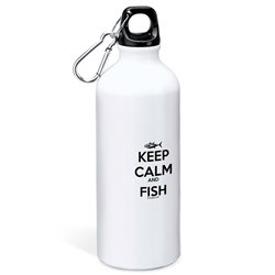 Bottle 800 ml Fishing Keep Calm and Fish