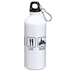 Bouteille 800 ml Moto Sleep Eat And Ride