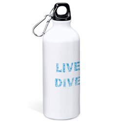 Flasche 800 ml Tauchen Live For Dive