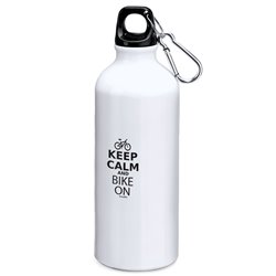 Bouteille 800 ml Velo Keep Calm and Bike On