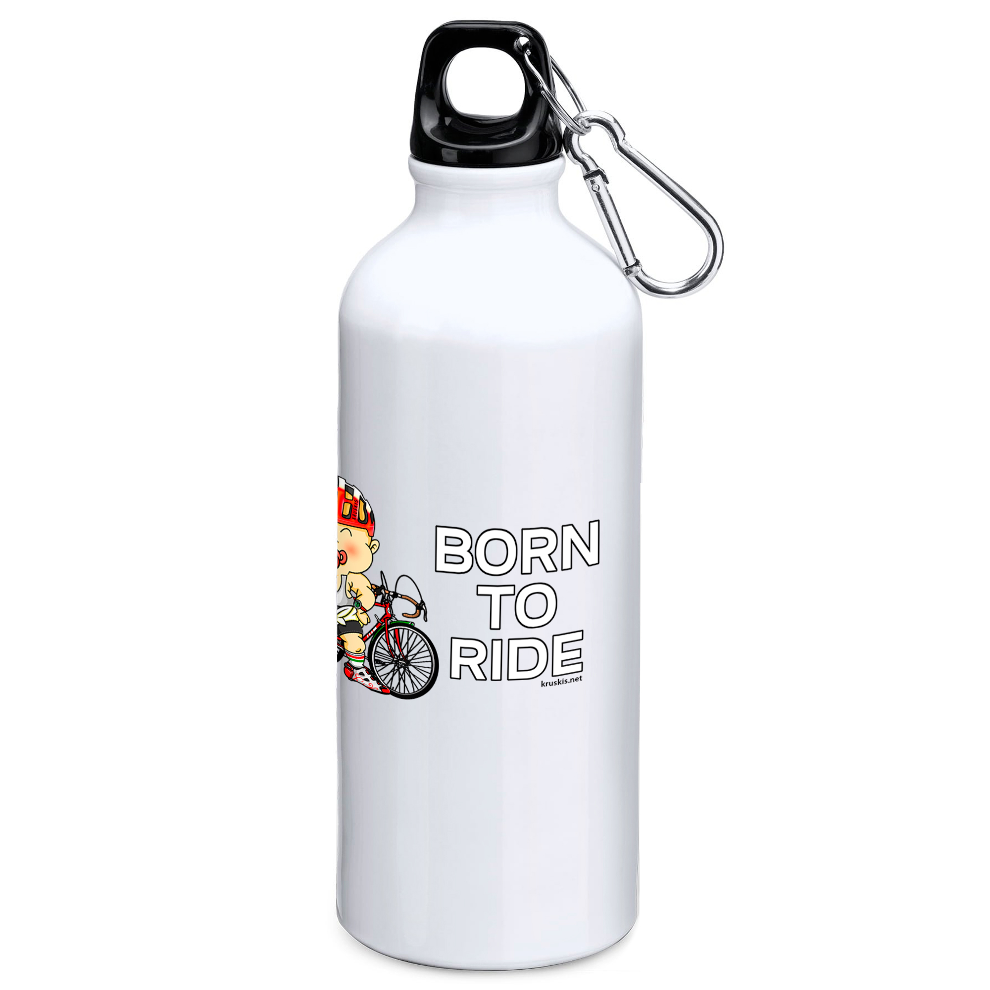 Bottiglia 800 ml Ciclismo Born to Ride