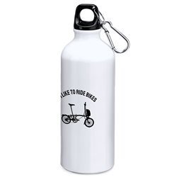 Bottiglia 800 ml Ciclismo I Like to Ride Bikes