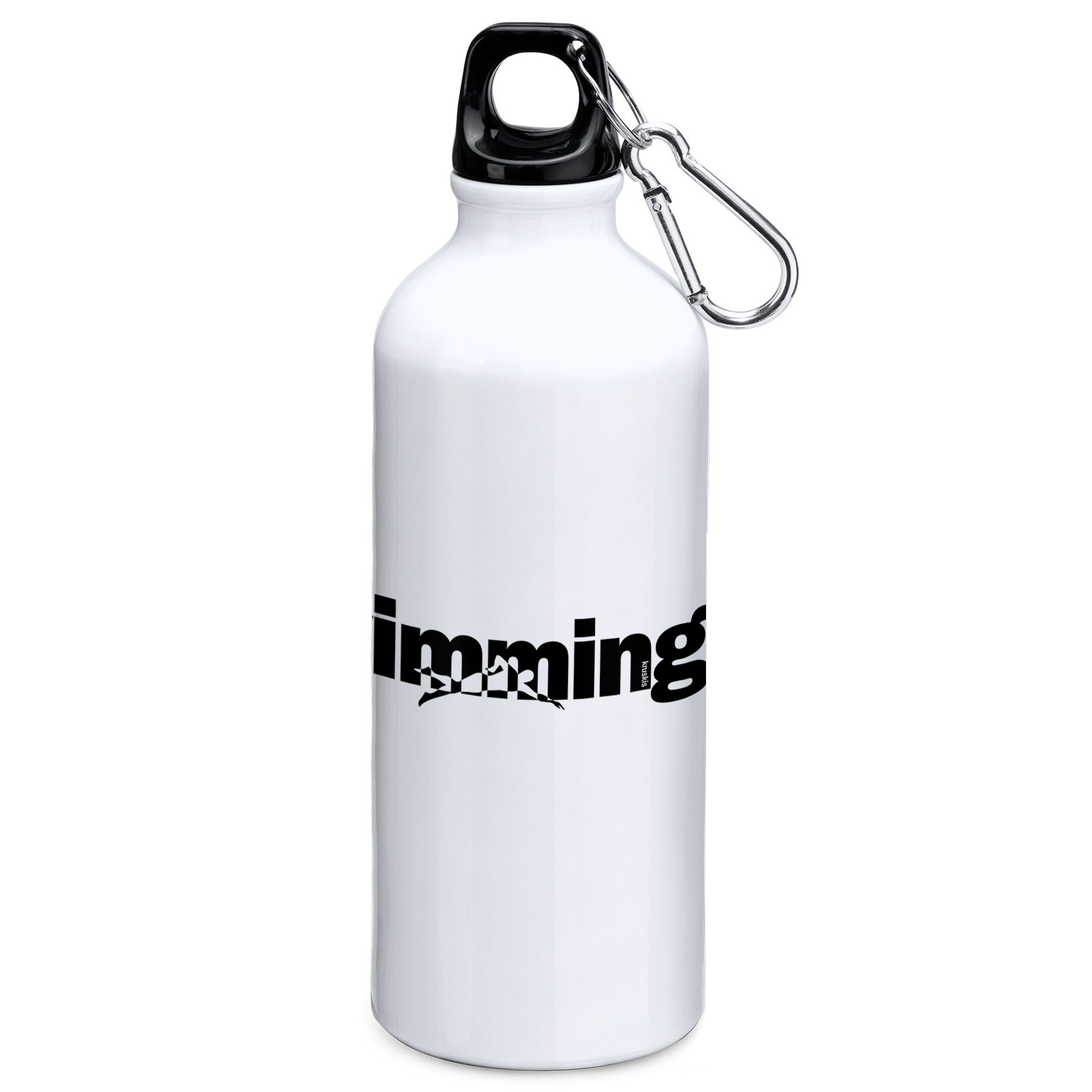Bouteille 800 ml Natation Word Swimming