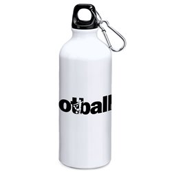 Flaska 800 ml Fotboll Word Football