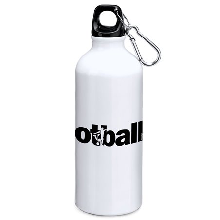 Bottiglia 800 ml Calcio Word Football