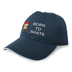 Cap Skateboard Born to Skate Unisex