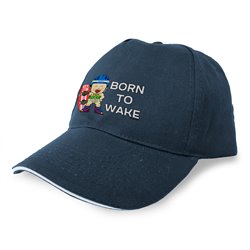 Cap Wakeboard Born to Wake Unisex