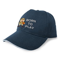 Casquette Basket Born to Play Basketball Unisex