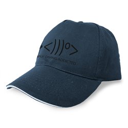 Gorra Buceo Simply Diving Addicted Unisex