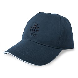 Cap Immersione Keep Calm And Dive Unisex
