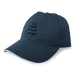 Cap Swimming Keep Calm and Swim Unisex
