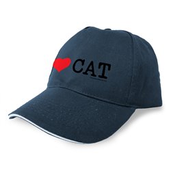 Cap Catalogna I Love CAT Unisex