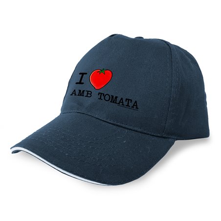 Kap Catalonie I Love Pa amb Tomata Unisex
