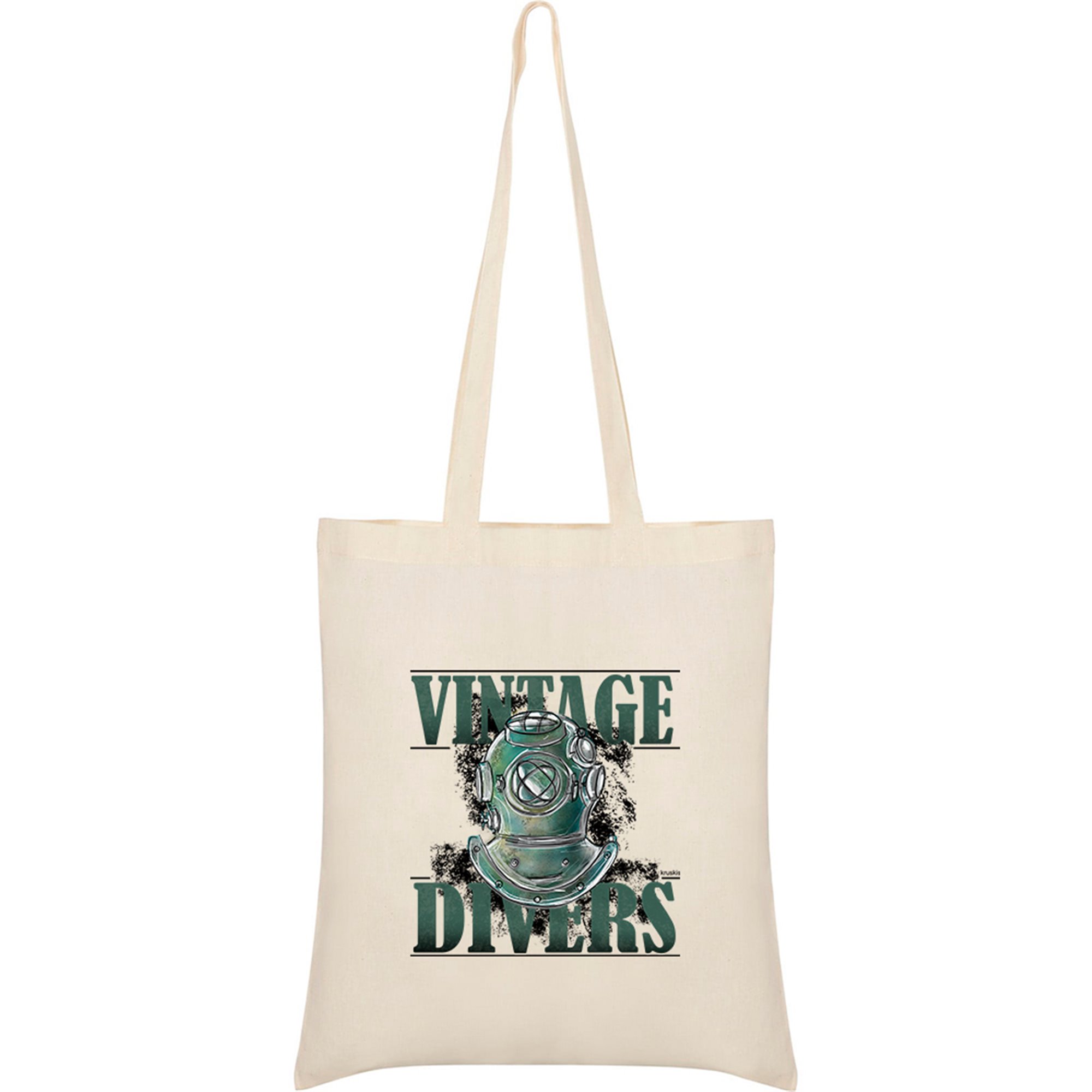 Tasche Baumwolle Tauchen Vintage Divers