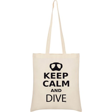 Bag Cotton Diving Keep Calm And Dive