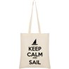Bolsa Algodon Nautica Keep Calm and Sail