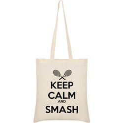 Bag Cotton Tennis Keep Calm and Smash
