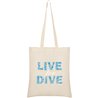 Sac Coton Plongee Live For Dive
