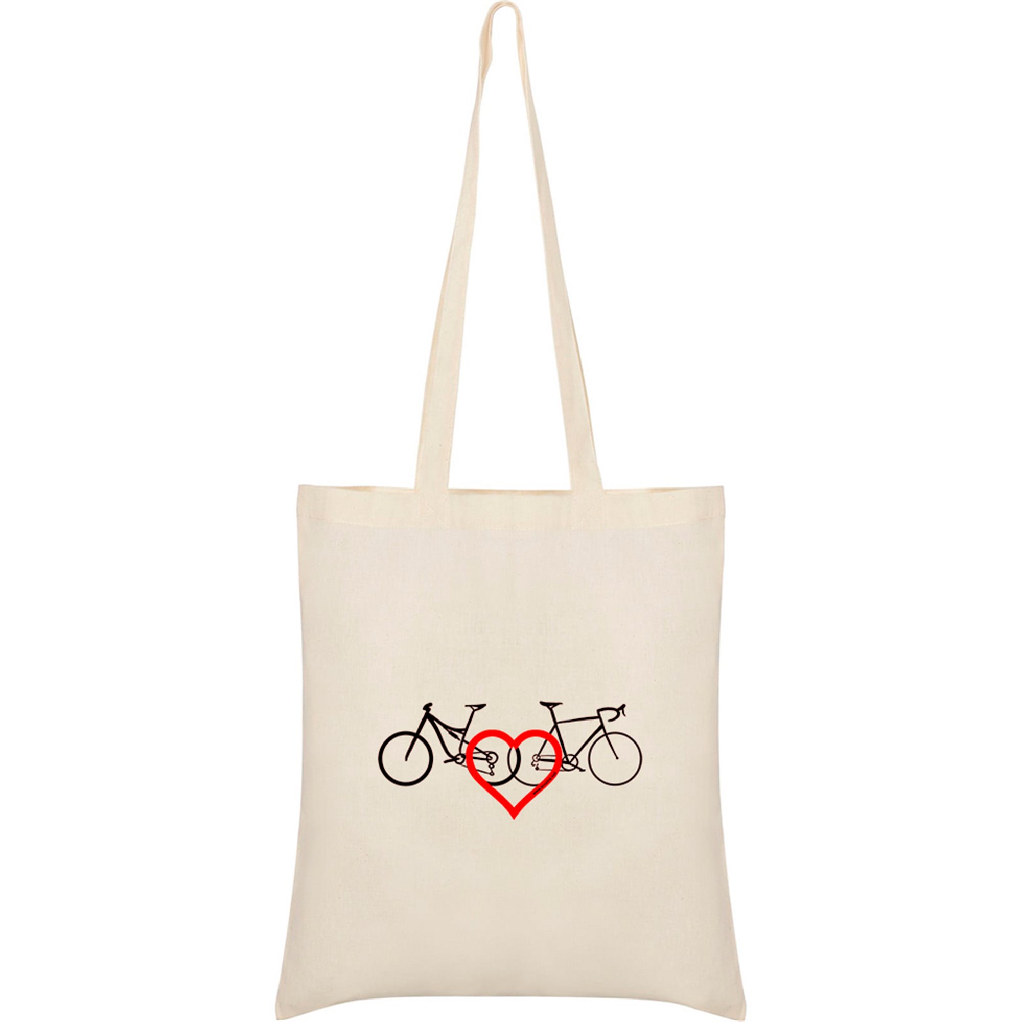 Tasche Baumwolle Radfahren Love