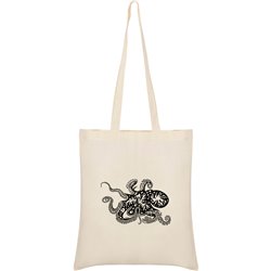 Bag Cotton Diving Psychedelic Octopus