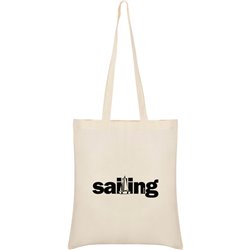 Sac Coton Nautique Word Sailing
