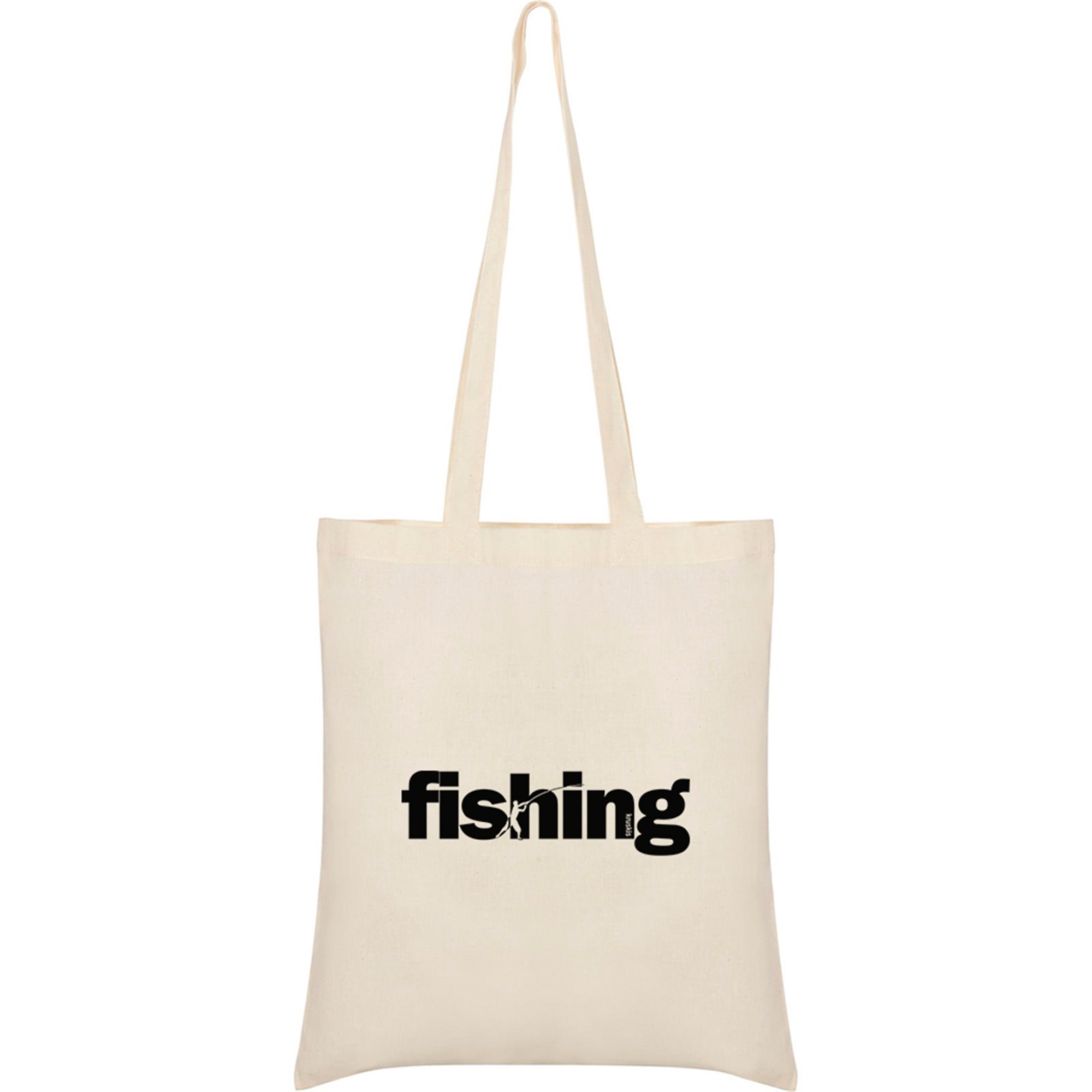 Tasche Baumwolle Angeln Word Fishing
