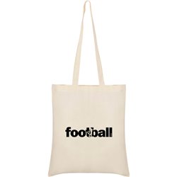 Tasche Baumwolle Fussball Word Football