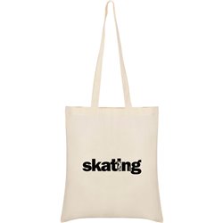 Bolsa Algodon Skate Word Skating