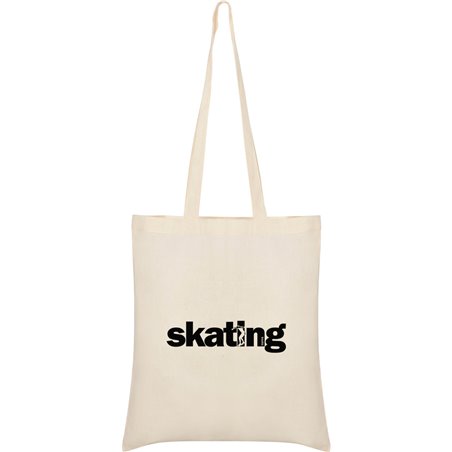 Tasche Baumwolle Skateboarden Word Skating