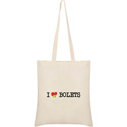 Borsa Cotone Catalogna I Love Bolets
