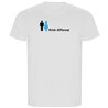 T Shirt ECO Dykning Think Different Kortarmad Man