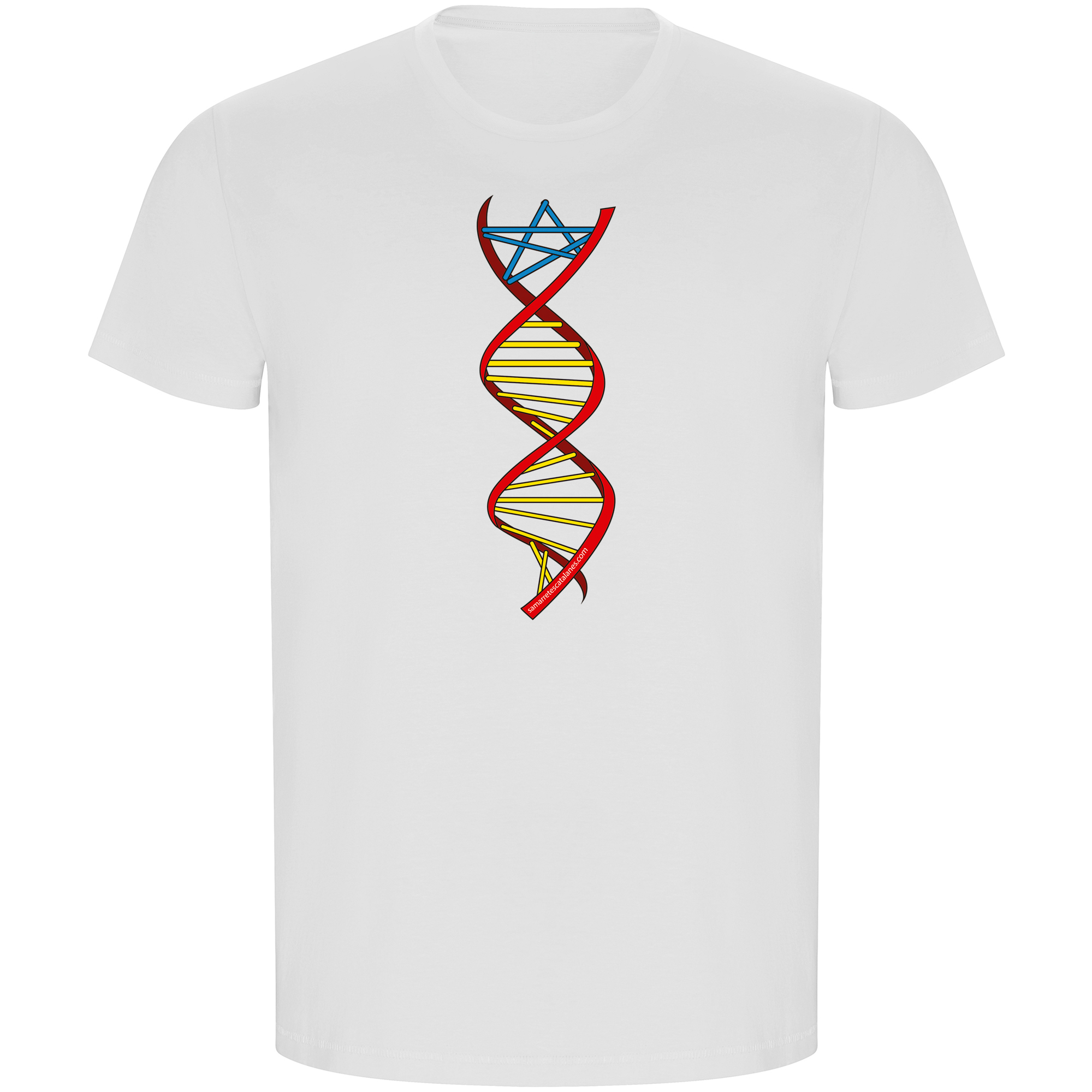 T Shirt ECO Catalogna ADN Independent Manica Corta Uomo