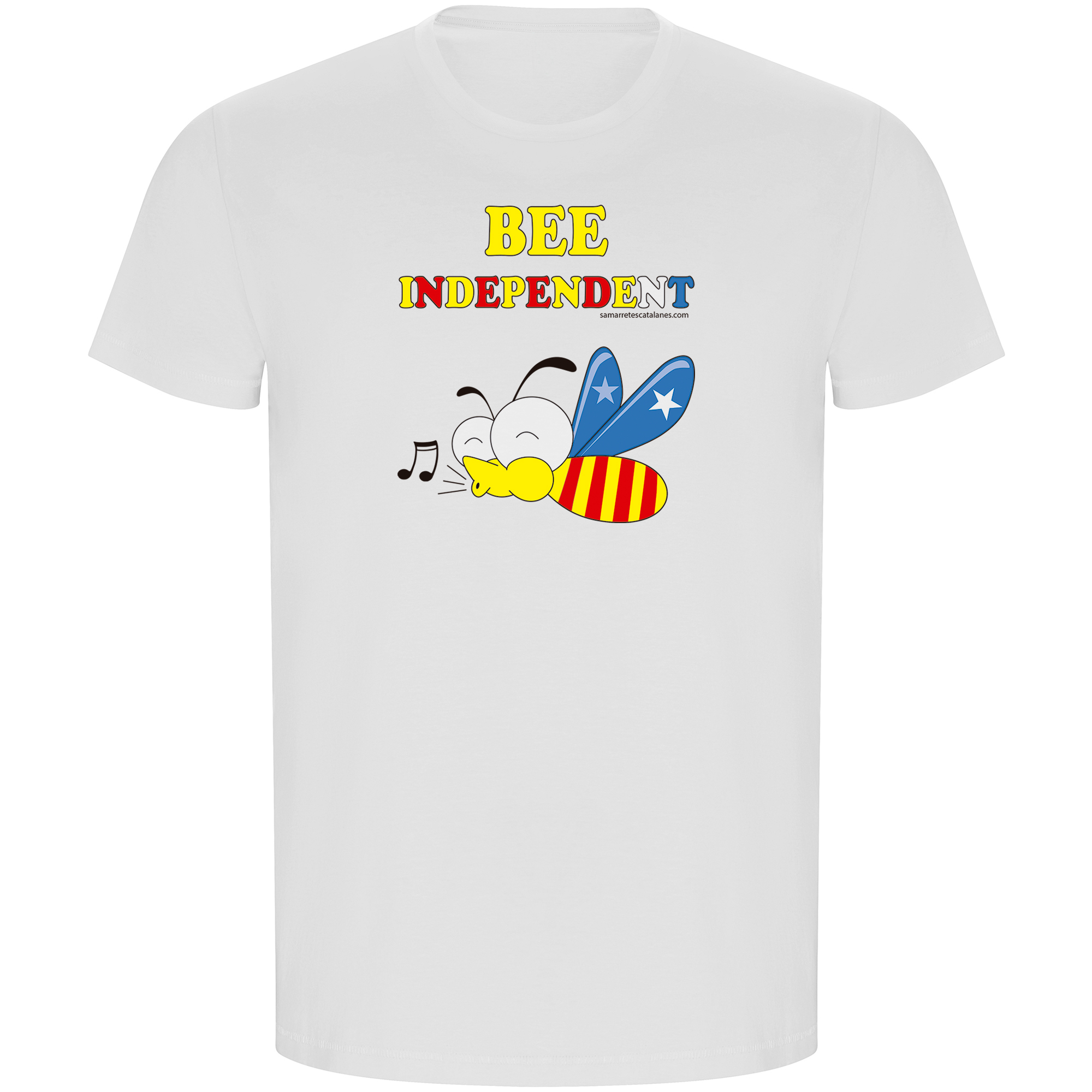 T Shirt ECO Catalogne Bee Independent Manche Courte Homme