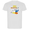 T Shirt ECO Catalonia Bee Independent Short Sleeves Man