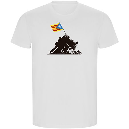 Camiseta ECO Catalunya Iwo Jima Independent Manga Corta Hombre