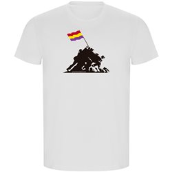 T Shirt ECO Katalonia Iwo Jima Republicana Krotki Rekaw Czlowiek